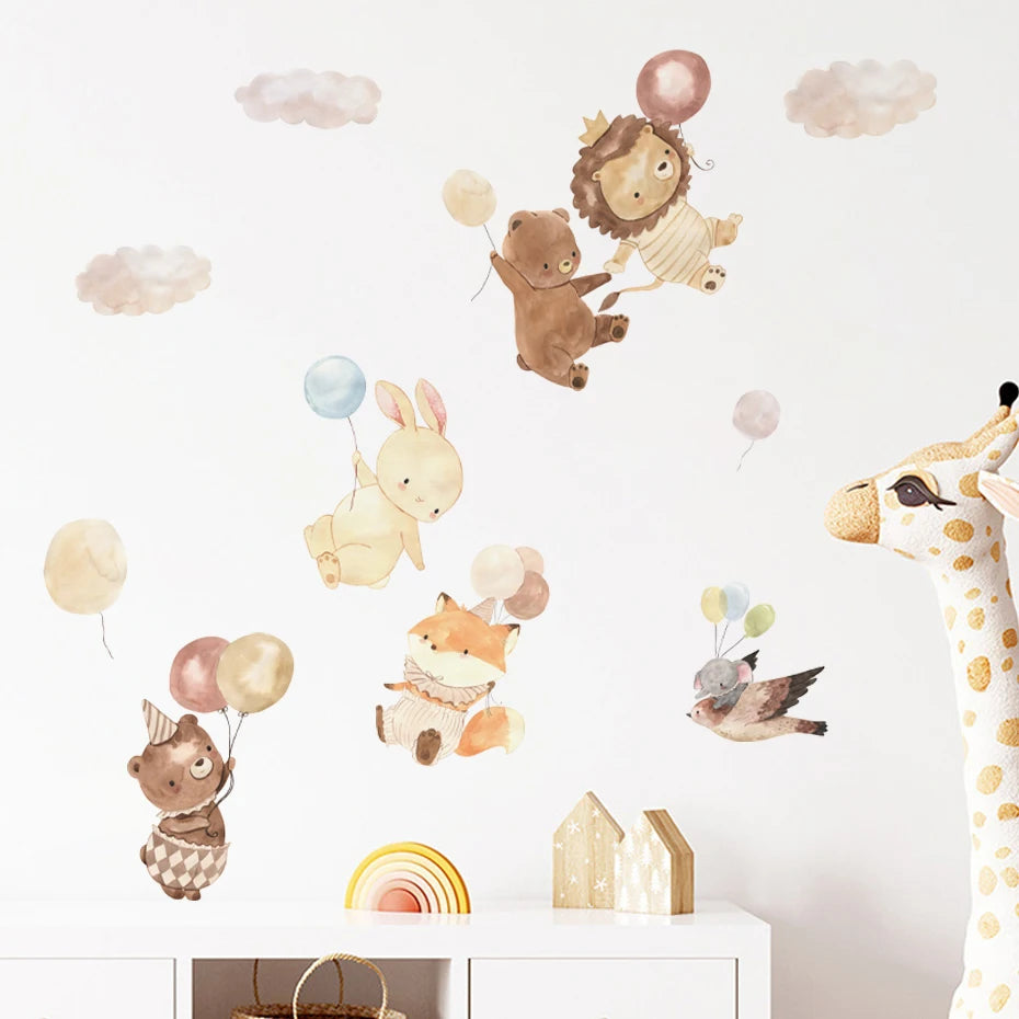 Nursery Animal Wall Decal