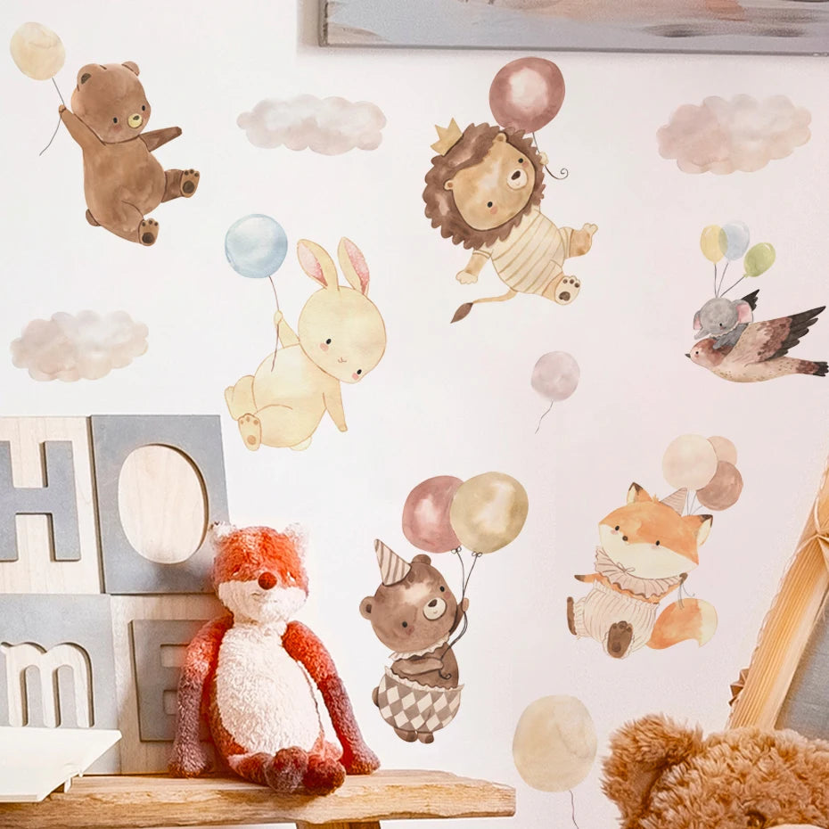 Nursery Animal Wall Decal