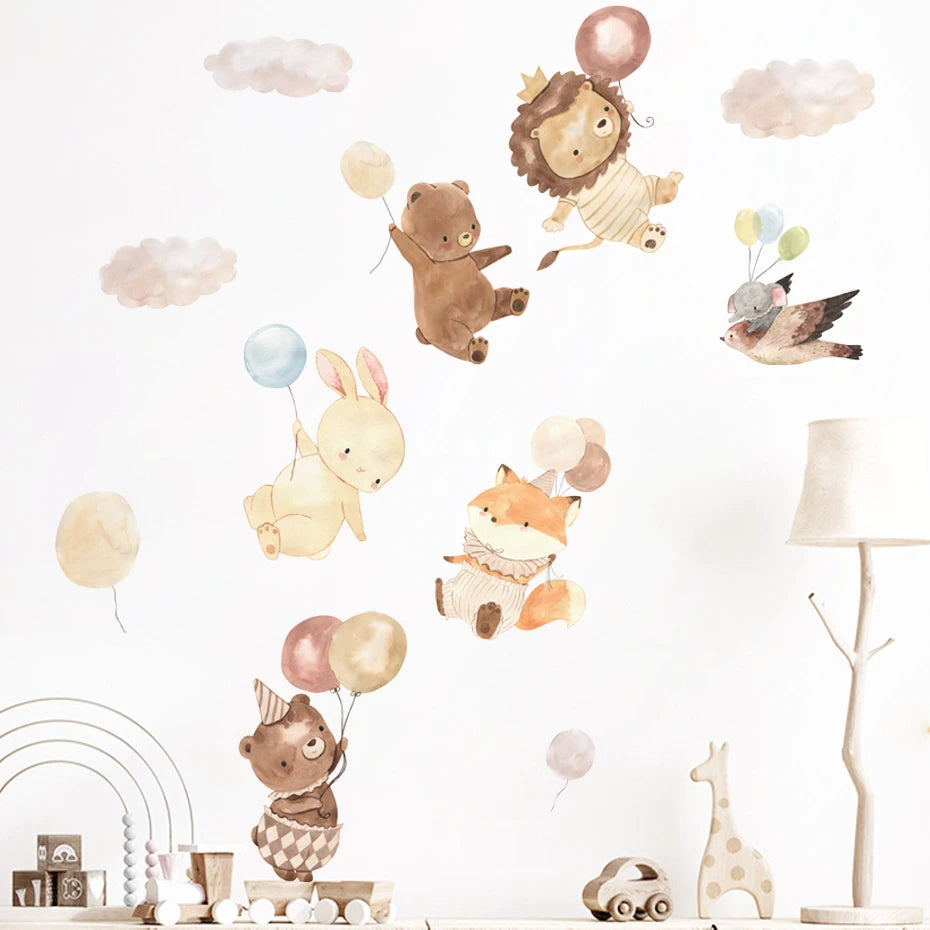 Nursery Animal Wall Decal