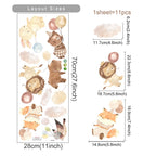 Nursery Animal Wall Decal