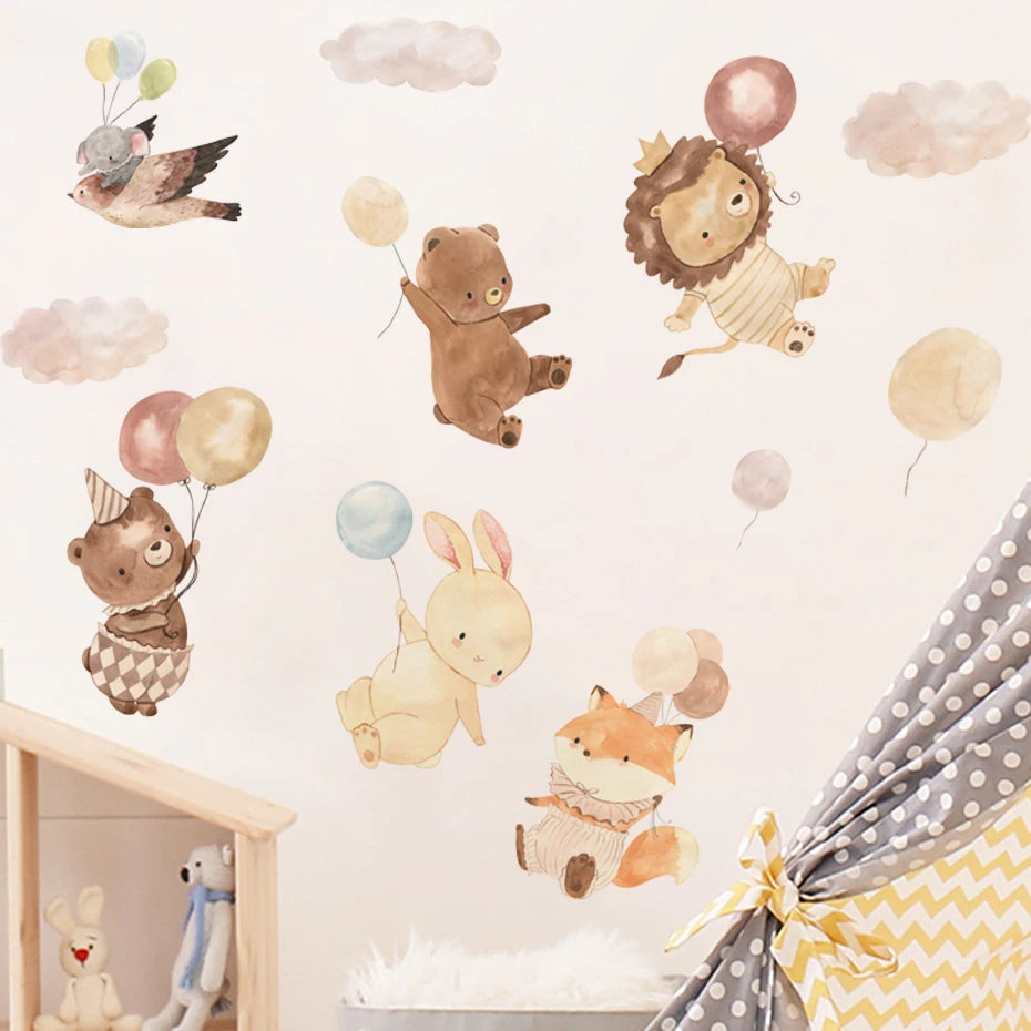 Nursery Animal Wall Decal
