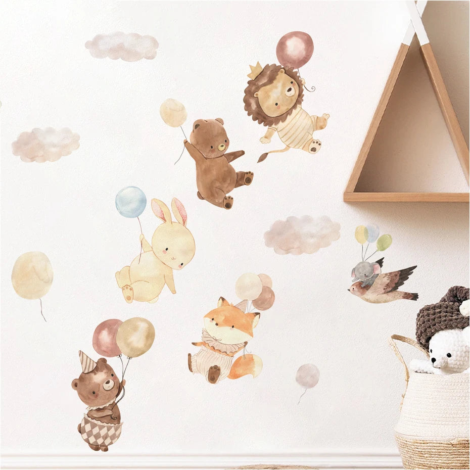 Nursery Animal Wall Decal